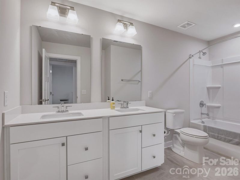 Furnished interior view inside a new home in , Monroe (Image 24).