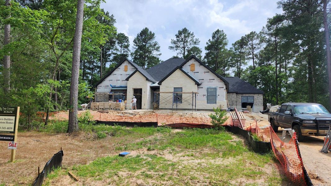 In-progress construction of a new home in , Plantersville, TX (Image 4). In-progress construction of a new home in , Plantersville, TX (Image 4).