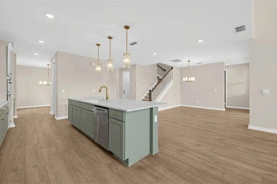 Furnished interior view inside a new home in Weslyn Park, St. Cloud (Image 5).