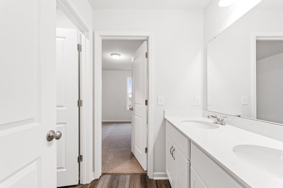 Furnished interior view inside a new home in Six Oaks, Summerville (Image 18).