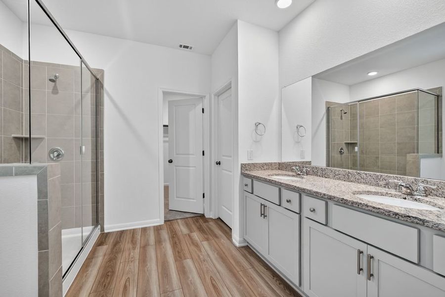 Furnished interior view inside a new home in Lisso, Pflugerville (Image 5).