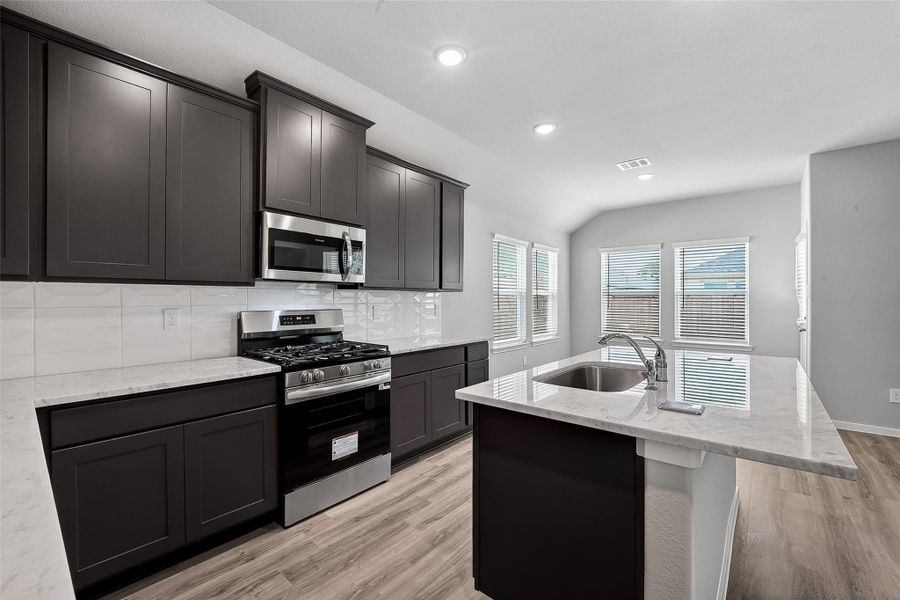 Furnished interior view inside a new home in Rollingbrook Estates, Baytown (Image 16).