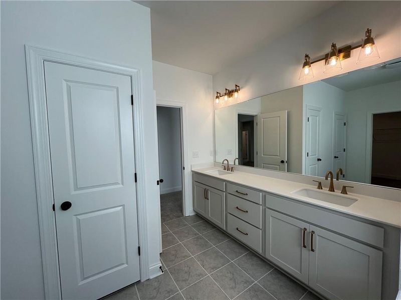 Furnished interior view inside a new home in East Harbor II at Chestatee, Dawsonville (Image 7).