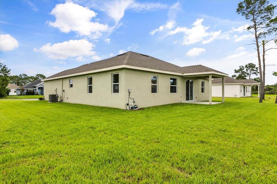 Exterior details and patio area of a home in , Sebring (Image 3). Exterior details and patio area of a home in , Sebring (Image 3).