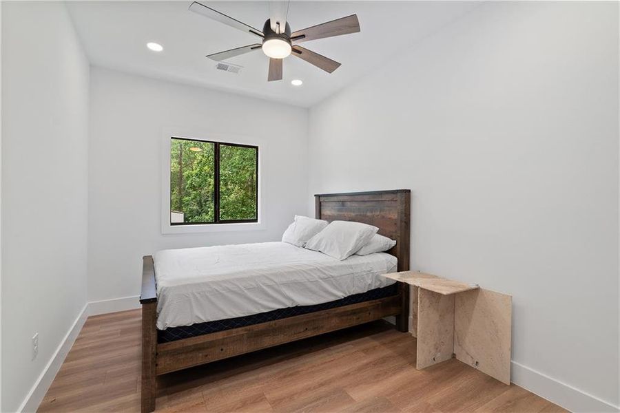 Furnished interior view inside a new home in , Atlanta (Image 15).