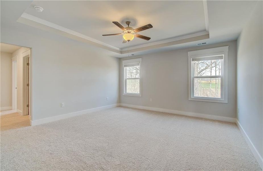 Spacious, unfurnished interior of a new home in Brush Arbor, McDonough (Image 20).