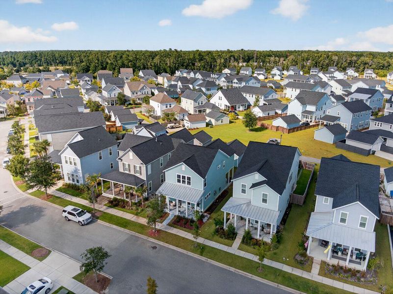 Front exterior of a new home in , Summerville, SC, highlighting curb appeal (Image 26).