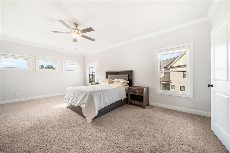 Furnished interior view inside a new home in , Buford (Image 7). Furnished interior view inside a new home in , Buford (Image 7).
