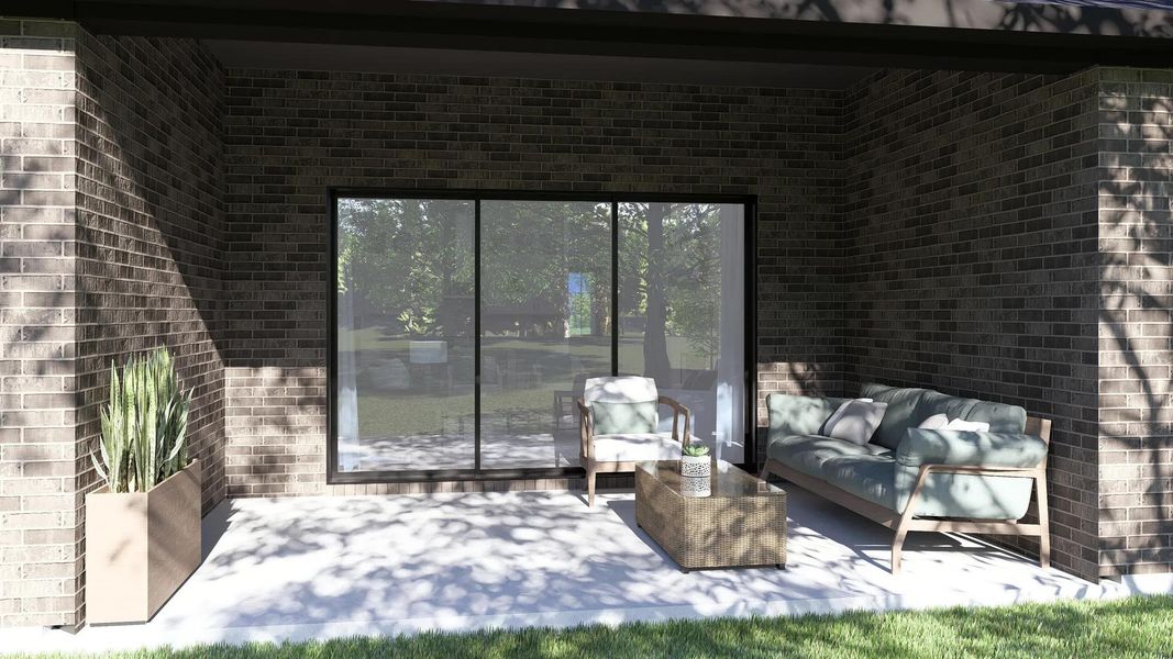 The Crown Outdoor Living Area The Crown Outdoor Living Area