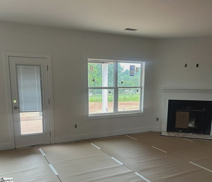 In-progress construction of a new home in Harrison Valley, Simpsonville, SC (Image 24).