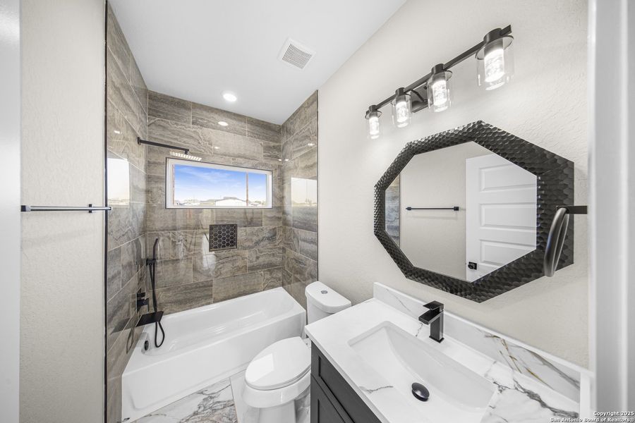 Furnished interior view inside a new home in , San Antonio (Image 6). Furnished interior view inside a new home in , San Antonio (Image 6).