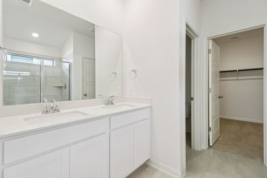 Furnished interior view inside a new home in Legendary Trails - Premier Series, Cibolo (Image 9). Furnished interior view inside a new home in Legendary Trails - Premier Series, Cibolo (Image 9).