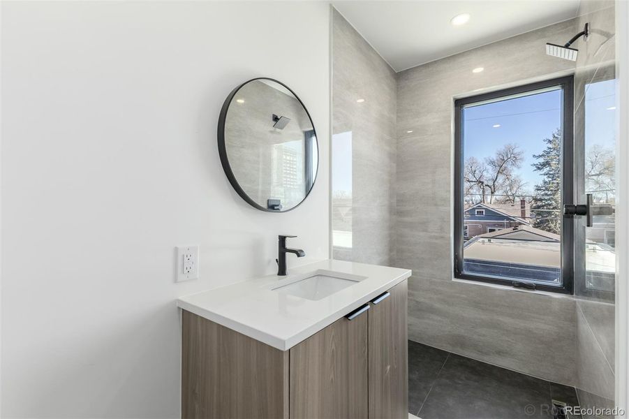 Furnished interior view inside a new home in , Denver (Image 12).
