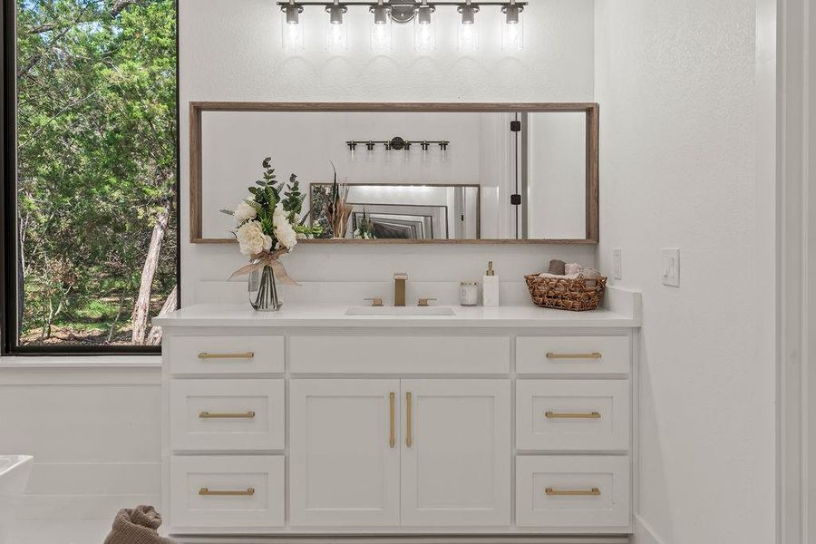 Furnished interior view inside a new home in , Canyon Lake (Image 6). Furnished interior view inside a new home in , Canyon Lake (Image 6).