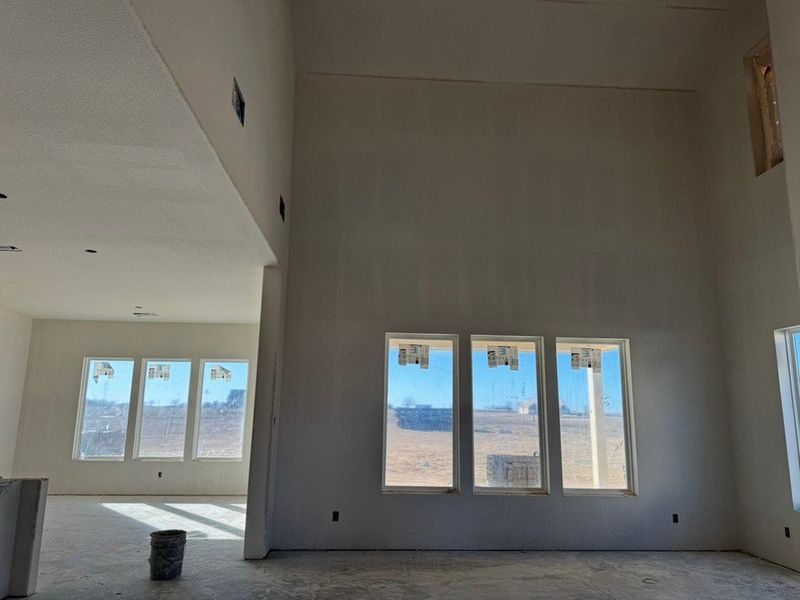 In-progress construction of a new home in Rocky Top, Krum, TX (Image 8).