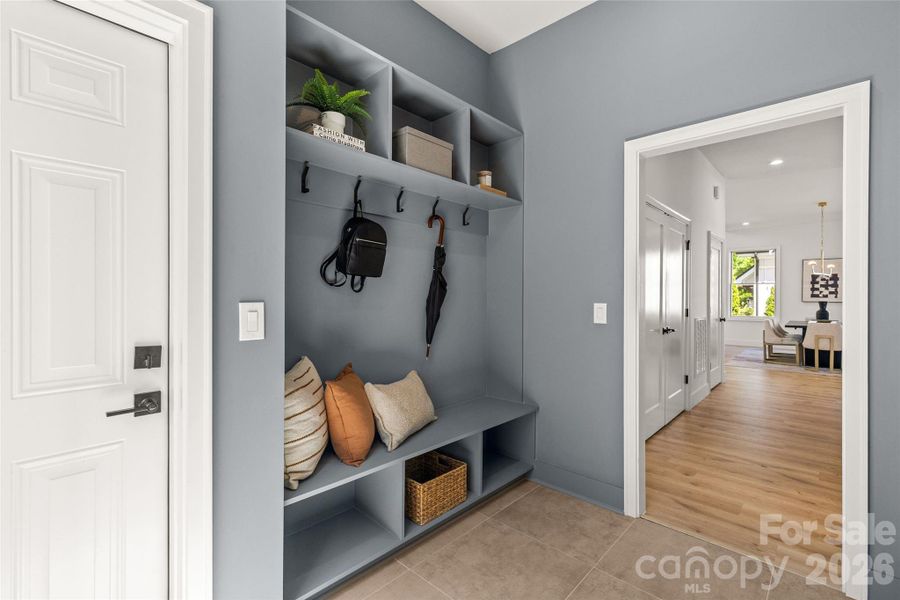 Furnished interior view inside a new home in , Charlotte (Image 35).