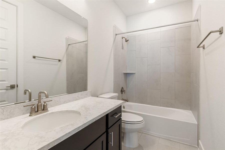 Furnished interior view inside a new home in Shady Acres, Houston (Image 12). Furnished interior view inside a new home in Shady Acres, Houston (Image 12).