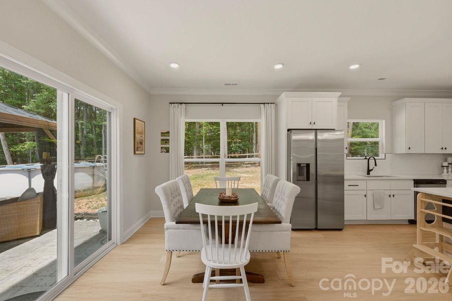Furnished interior view inside a new home in , Troutman (Image 9).