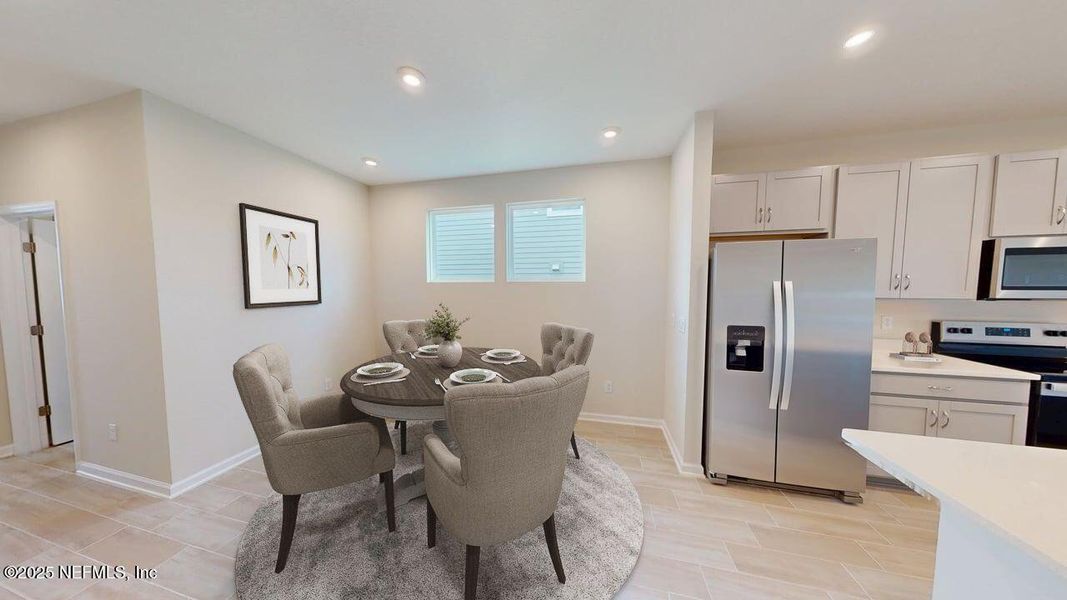 Furnished interior view inside a new home in Sandridge Hills, Green Cove Springs (Image 8).