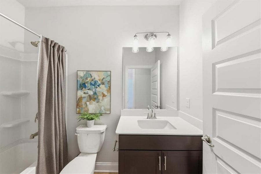 Furnished interior view inside a new home in Tuscany Hills, Douglasville (Image 35).