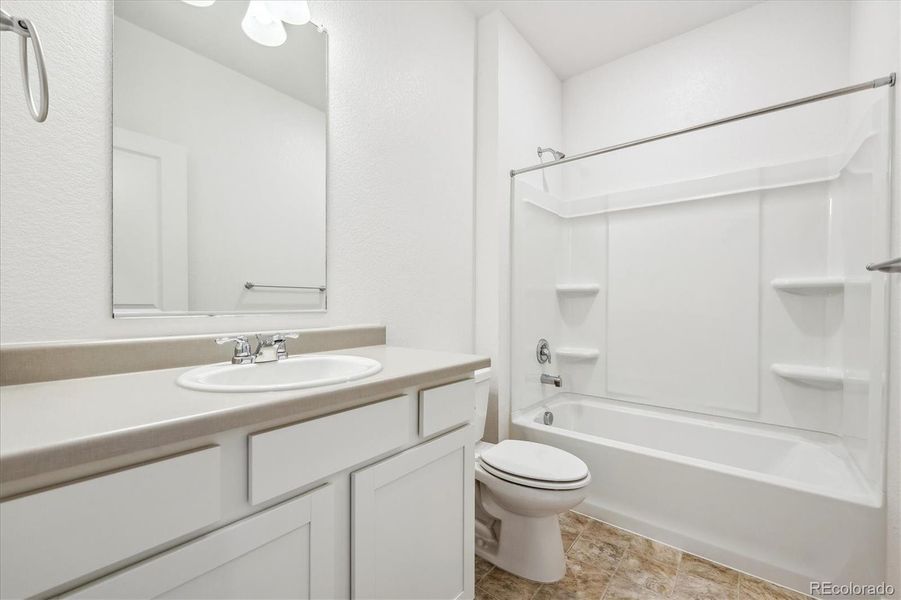 Furnished interior view inside a new home in Mountain View Ranch, Wellington (Image 8).