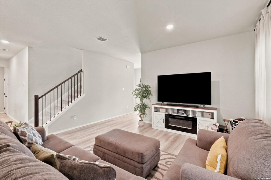 Furnished interior view inside a new home in Horizon Pointe, Converse (Image 27).