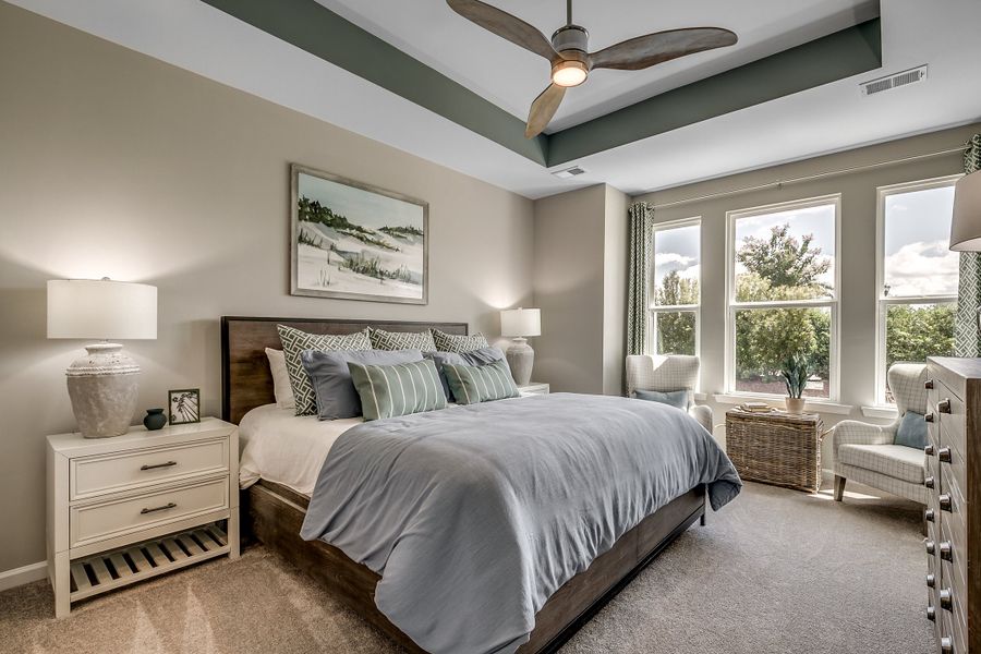 Representative furnished interior of a home built from the Wisteria by Beazer Homes in Marshfield Gardens, Longs (Image 12).