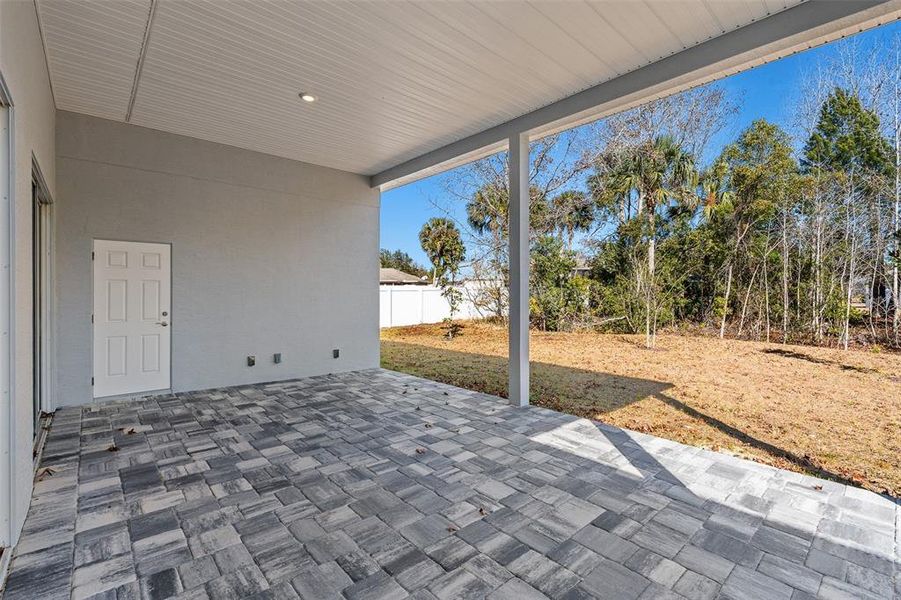 Exterior details and patio area of a home in , Palm Coast (Image 23). Exterior details and patio area of a home in , Palm Coast (Image 23).