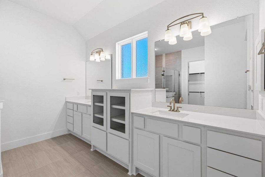 Primary Bath retreat with dual vanities