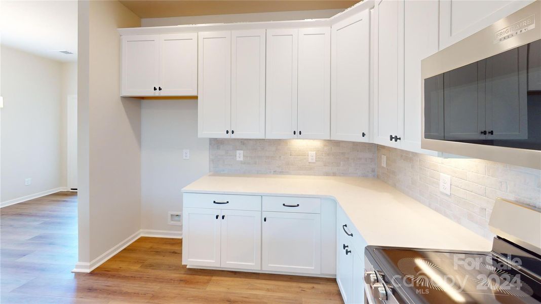 Beautiful modern kitchen (photo is representative)