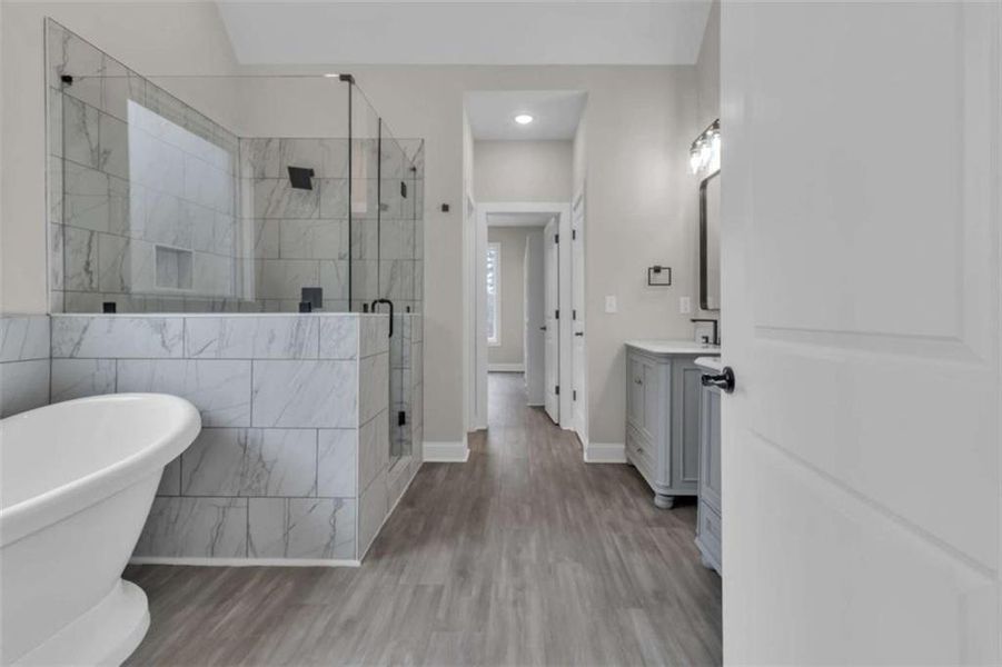 Furnished interior view inside a new home in , Jonesboro (Image 19).