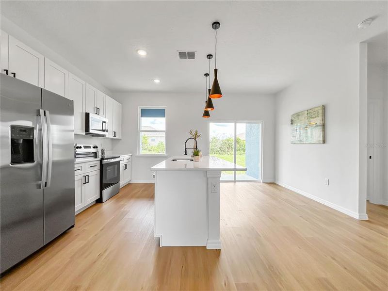 Furnished interior view inside a new home in , Ocala (Image 6).
