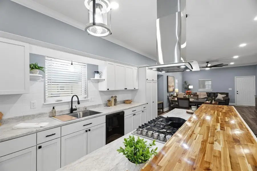 Furnished interior view inside a new home in , Alvord (Image 3).