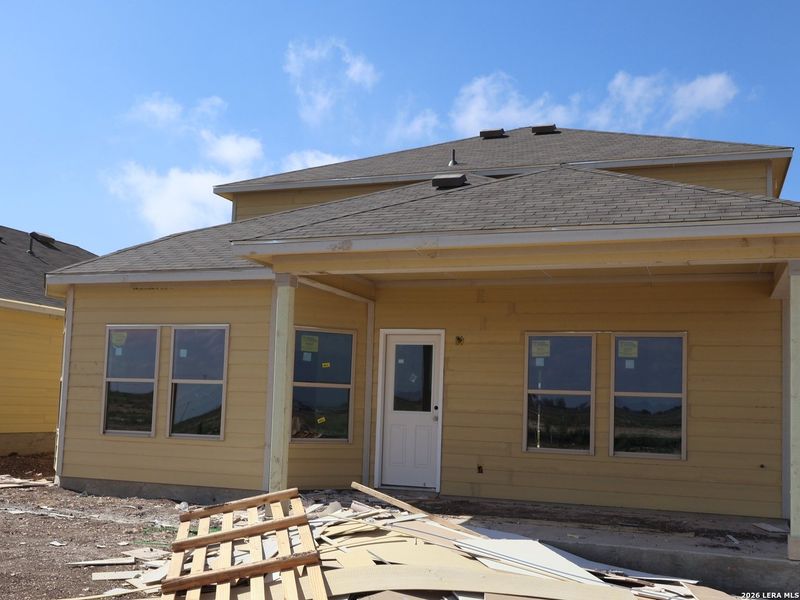 In-progress construction of a new home in Meadows at Clear Springs, New Braunfels, TX (Image 32).