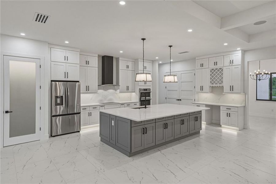 Furnished interior view inside a new home in , Dover (Image 53).