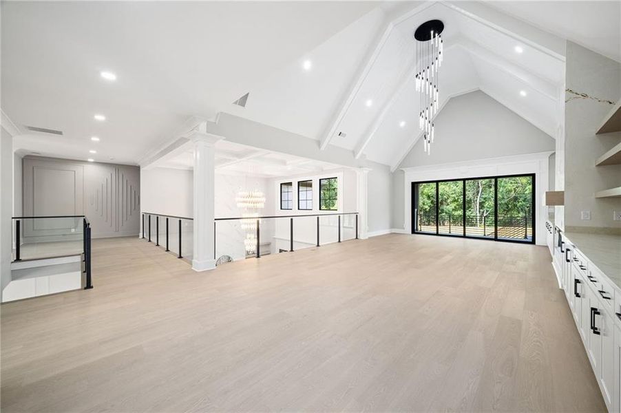 Spacious, unfurnished interior of a new home in , Suwanee (Image 69).