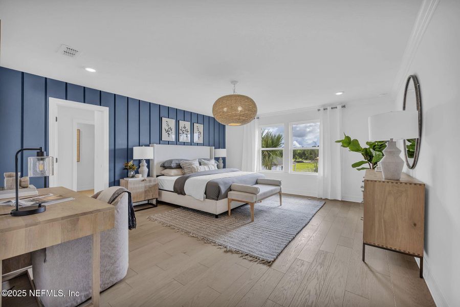 Furnished interior view inside a new home in Double Branch, Middleburg (Image 13).