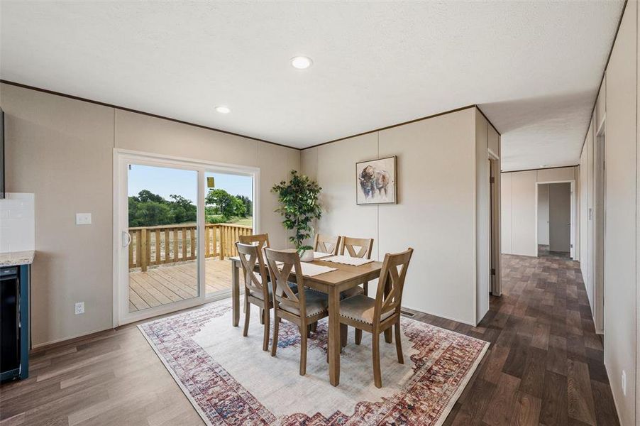 Furnished interior view inside a new home in , Joshua (Image 15).