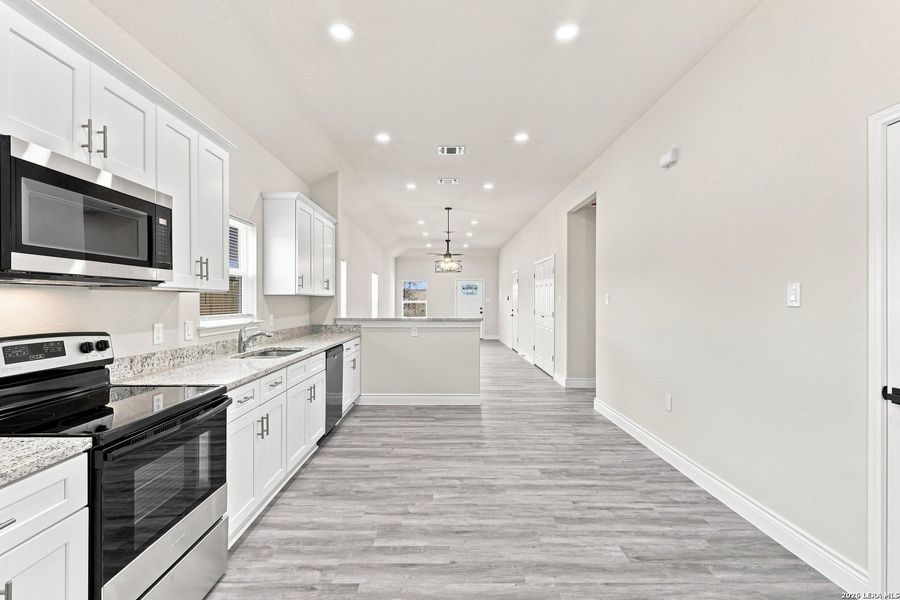 Furnished interior view inside a new home in , San Antonio (Image 5).