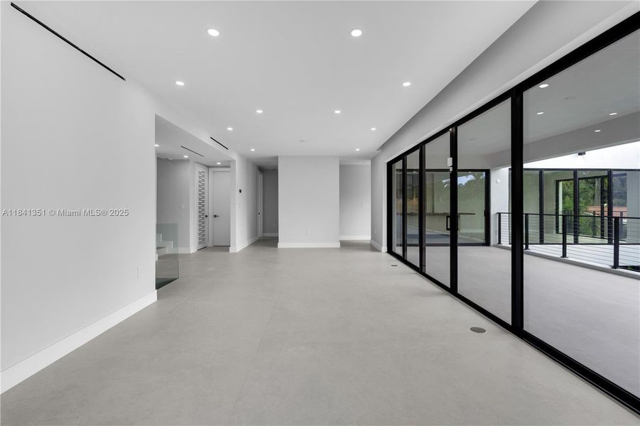 Spacious, unfurnished interior of a new home in , Key Biscayne (Image 21). Spacious, unfurnished interior of a new home in , Key Biscayne (Image 21).