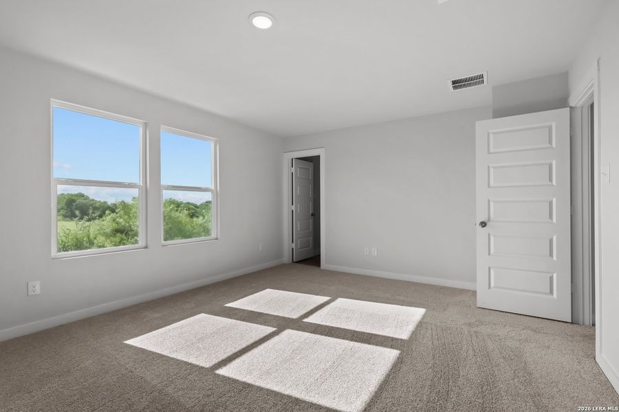 Spacious, unfurnished interior of a new home in Applewhite Meadows, San Antonio (Image 21). Spacious, unfurnished interior of a new home in Applewhite Meadows, San Antonio (Image 21).