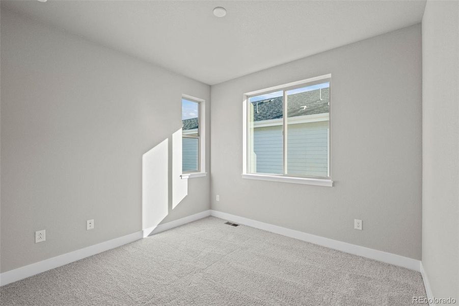 Spacious, unfurnished interior of a new home in Painted Prairie, Aurora (Image 17). Spacious, unfurnished interior of a new home in Painted Prairie, Aurora (Image 17).