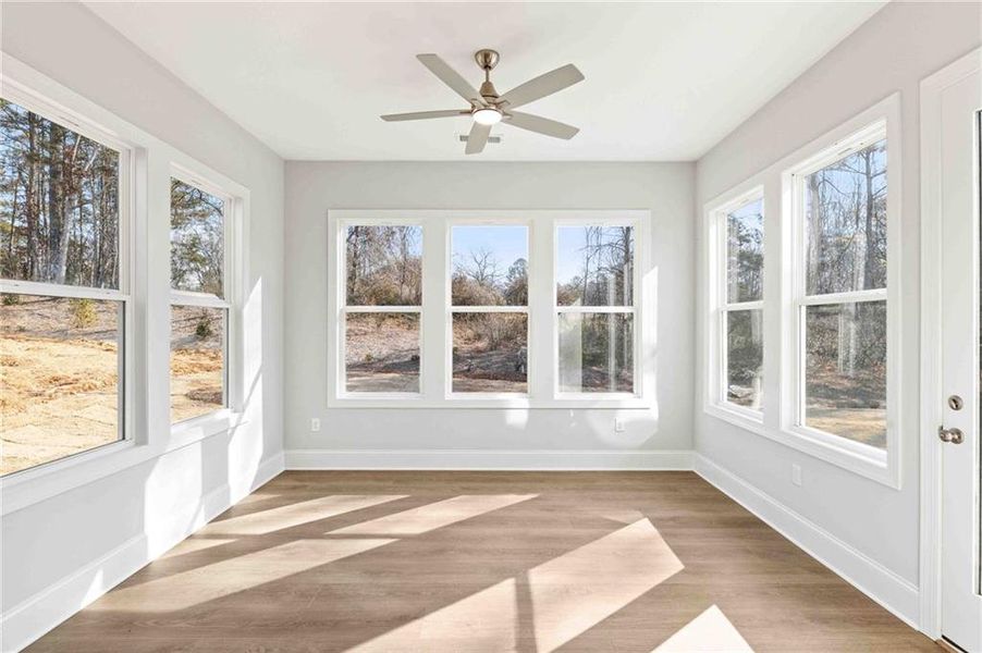 Spacious, unfurnished interior of a new home in Ashbury Commons, Powder Springs (Image 28).