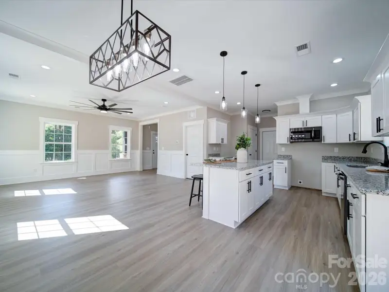 Furnished interior view inside a new home in , Marshville (Image 7).