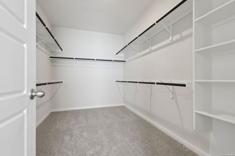 Spacious, unfurnished interior of a new home in Legendary Trails - Classic Series, Cibolo (Image 45).