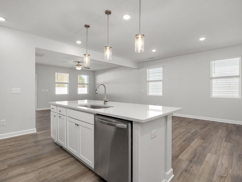 Furnished interior view inside a new home in Gregory Village, Lillington (Image 7).
