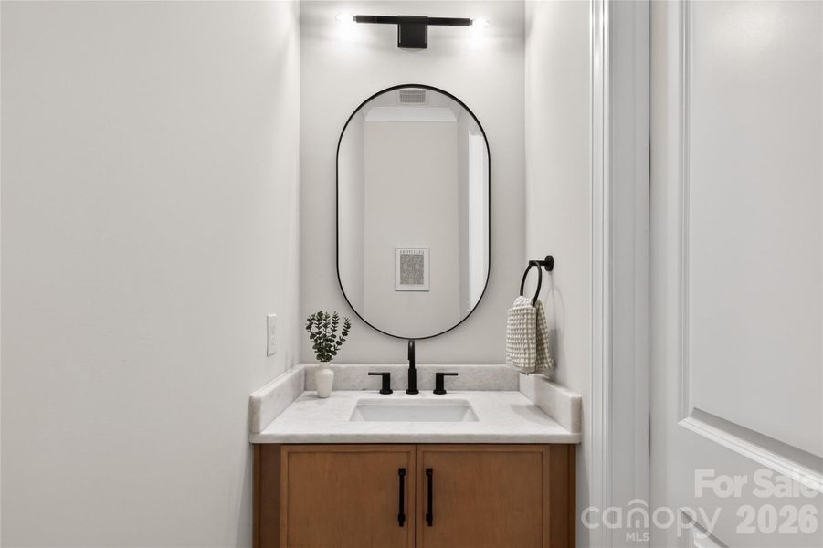 Furnished interior view inside a new home in , Charlotte (Image 16).