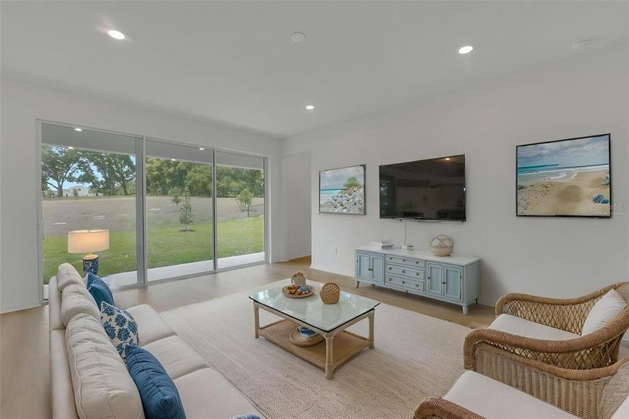 Furnished interior view inside a new home in Tuscan Hills, Dade City (Image 13).