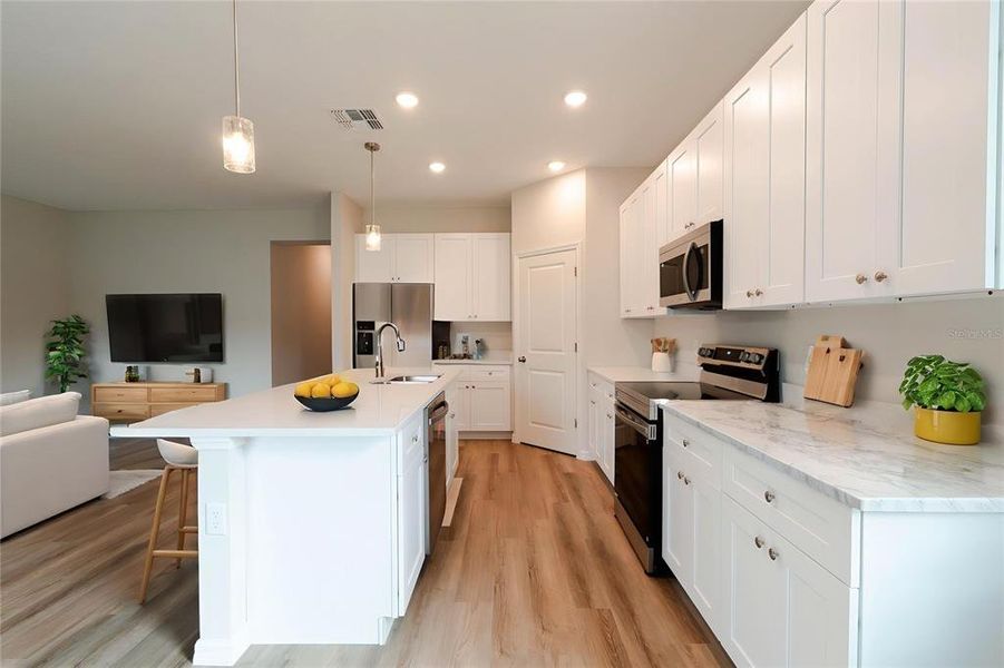 Furnished interior view inside a new home in , Leesburg (Image 28). Furnished interior view inside a new home in , Leesburg (Image 28).