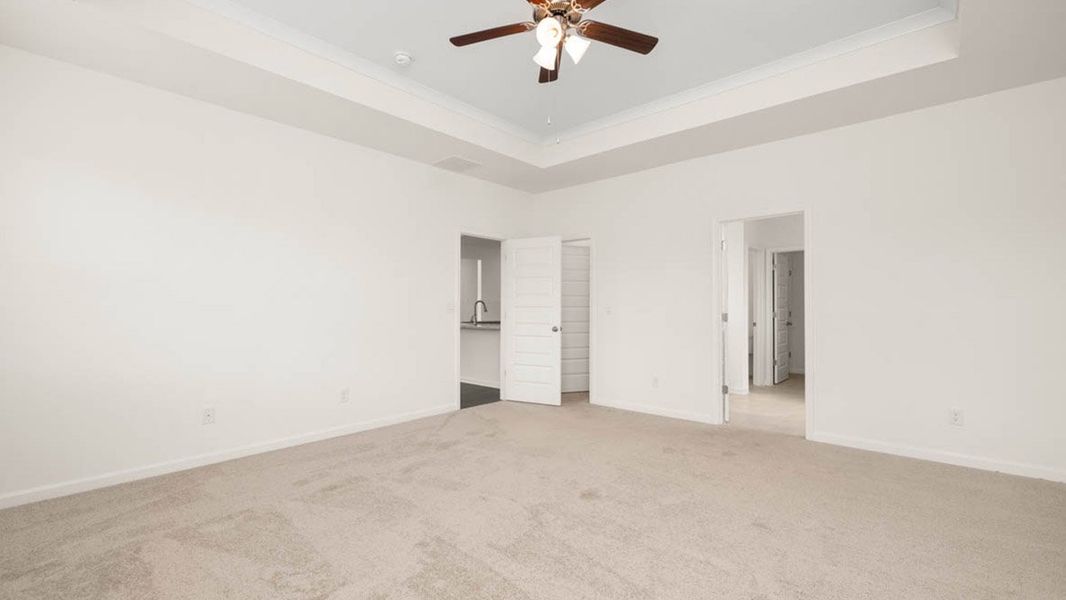 Representative unfurnished interior of a home built from the Marlene by D.R. Horton in Evergreen Crossing, Locust Grove (Image 24). Representative unfurnished interior of a home built from the Marlene by D.R. Horton in Evergreen Crossing, Locust Grove (Image 24).